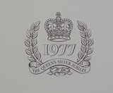 Vintage 1977 The Queen's Silver Jubilee Metal Beverage Tray British Royals Collectible