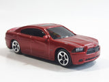Maisto Fresh Metal 2011 Dodge Charger R/T Dark Red Die Cast Toy Car Vehicle