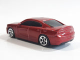 Maisto Fresh Metal 2011 Dodge Charger R/T Dark Red Die Cast Toy Car Vehicle