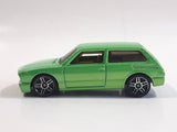 2011 Hot Wheels Volkswagen Brasilia Green Die Cast Toy Car Vehicle