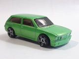 2011 Hot Wheels Volkswagen Brasilia Green Die Cast Toy Car Vehicle