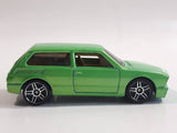 2011 Hot Wheels Volkswagen Brasilia Green Die Cast Toy Car Vehicle