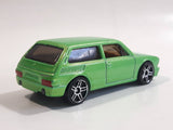 2011 Hot Wheels Volkswagen Brasilia Green Die Cast Toy Car Vehicle