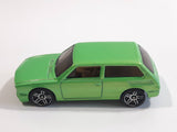 2011 Hot Wheels Volkswagen Brasilia Green Die Cast Toy Car Vehicle