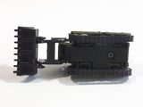 Unknown Brand N8633 Bulldozer Army Green Die Cast Toy Car Vehicle with Rubber Tracks