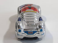 2011 Maisto Marvel Spiderman Armored Chrome Die Cast Toy Car Vehicle
