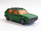 1976 Lesney Products Matchbox Dark Green Superfast No. 7 VW Volkswagen Golf Toy Car Vehicle