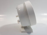 Vintage Westclox Baby Ben Glow in the Dark Hands White Windup Alarm Clock Made in U.S.A.