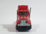 Regent Pro Engine Fire Dept Semi Tractor Truck Red Die Cast Toy Car Vehicle