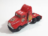 Regent Pro Engine Fire Dept Semi Tractor Truck Red Die Cast Toy Car Vehicle