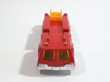 Unknown Brand Fire Dept Ladder Truck Red Die Cast Toy Car Vehicle Missing Ladder