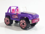 2007 Mattel Polly Pocket Jeep Purple Plastic Body Die Cast Toy Car Vehicle J1679