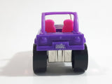 2007 Mattel Polly Pocket Jeep Purple Plastic Body Die Cast Toy Car Vehicle J1679