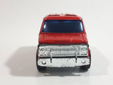 Welly No. 1112 Fire Dept. Emergency Service Van Red Die Cast Toy Car Vehicle