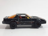 Vintage Majorette Pontiac Firebird Trans Am Black Die Cast Toy Car Vehicle w/ Opening Hood