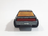 Vintage Majorette Pontiac Firebird Trans Am Black Die Cast Toy Car Vehicle w/ Opening Hood