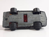 Vintage Majorette Pontiac Firebird Trans Am Black Die Cast Toy Car Vehicle w/ Opening Hood
