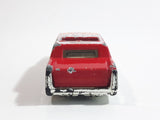 2002 Hot Wheels Happy Birthday Limozeen Red Enamel Die Cast Toy Car Limousine Limo Vehicle