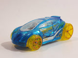 2015 Hot Wheels HW Race X-Raycers Vandetta Translucent Blue Die Cast Toy Car Vehicle