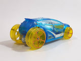2015 Hot Wheels HW Race X-Raycers Vandetta Translucent Blue Die Cast Toy Car Vehicle