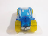 2015 Hot Wheels HW Race X-Raycers Vandetta Translucent Blue Die Cast Toy Car Vehicle