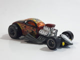 2003 Hot Wheels Highway 35 World Race - Scorchers 1/4 Mile Coupe Black Die Cast Toy Car Vehicle