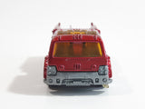 2006 Matchbox Fire 1 Water Pumper Fire Truck Red Die Cast Toy Emergency Rescue Firefighting Vehicle