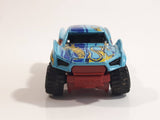 2014 Hot Wheels HW Off-Road: Off Track Baja Truck #68 Light Blue Die Cast Toy Car Vehicle
