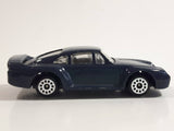 Vintage Zee Toys Zylmex Dyna Wheels Super Wheels No. D95 Porsche 959 Dark Blue Die Cast Toy Car Vehicle