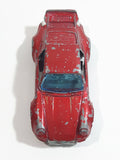 Vintage Summer Marz Karz No. s672 Porsche Turbo Red Die Cast Toy Car Vehicle