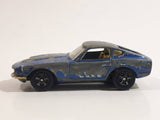 Vintage PlayArt Datsun 240Z Light Blue 7 Die Cast Toy Car Vehicle - Hong Kong