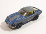 Vintage PlayArt Datsun 240Z Light Blue 7 Die Cast Toy Car Vehicle - Hong Kong
