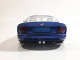 Burago Dodge Viper GTS Coupe Blue 1/24 Scale Die Cast Toy Car Vehicle with Opening Doors