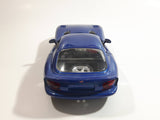 Burago Dodge Viper GTS Coupe Blue 1/24 Scale Die Cast Toy Car Vehicle with Opening Doors