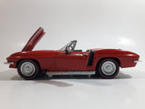 Classic Motor Works 1967 Corvette L71 Roadster Convertible Red 1/24 Scale Die Cast Toy Car Vehicle with Opening Doors and Hood