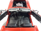 Classic Motor Works 1967 Corvette L71 Roadster Convertible Red 1/24 Scale Die Cast Toy Car Vehicle with Opening Doors and Hood