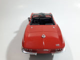 Classic Motor Works 1967 Corvette L71 Roadster Convertible Red 1/24 Scale Die Cast Toy Car Vehicle with Opening Doors and Hood