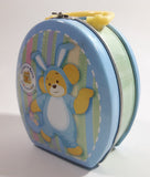 Build-A-Bear Easter Bunny Themed Small Lunch Box Style Tin Metal Container with Handle