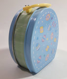 Build-A-Bear Easter Bunny Themed Small Lunch Box Style Tin Metal Container with Handle
