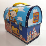2001 Bob The Builder Tin Metal Curved Top Lunch Box