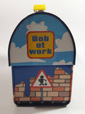 2001 Bob The Builder Tin Metal Curved Top Lunch Box