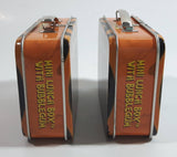 2002 JOKS The Osbourne Family Bubble Gum Miniature Lunch Box Style Tin Metal Container Set of 2