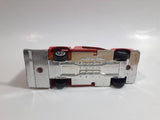 Unknown Brand Fire Dept Ladder Truck Red Die Cast Toy Car Vehicle
