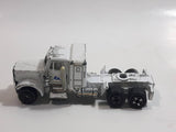 Vintage 1980s Yat Ming White Kenworth Semi Tractor Truck Die Cast Toy Car Vehicle