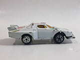 1980s Marz Karz White #91 Lancia Stratos Turbo Group S8006 Die Cast Toy Race Car