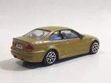 RealToy BMW M3 Gold Yellow Brown 1/59 Scale Die Cast Toy Car Vehicle