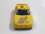 Unknown Brand E. Action "E" Elephant Yellow Die Cast Toy Car Vehicle