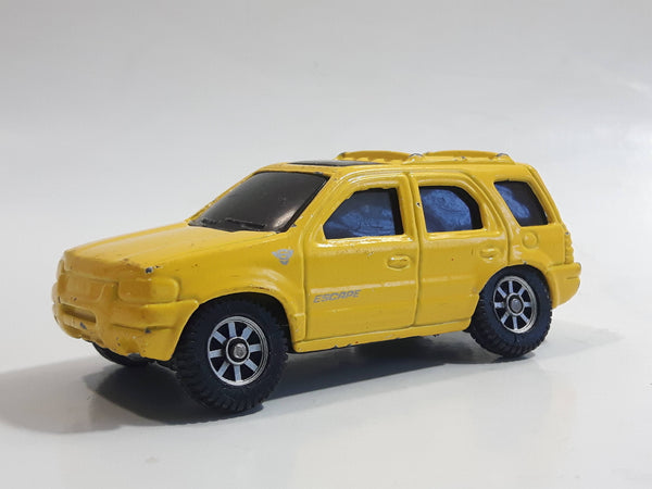 Maisto Ford Escape Yellow Die Cast Toy Car Vehicle