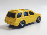 Maisto Ford Escape Yellow Die Cast Toy Car Vehicle