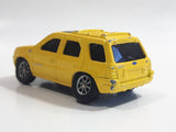 Maisto Ford Escape Yellow Die Cast Toy Car Vehicle